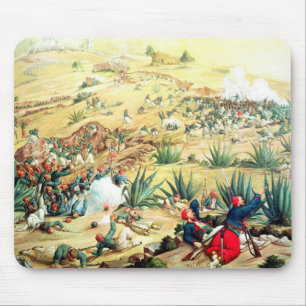 Der Kampf von Puebla, am 5. Mai 1862 Mousepad