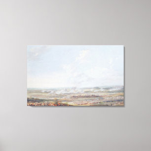 Der Kampf von Rocoux 1784 am 11. Oktober 1746 Leinwanddruck