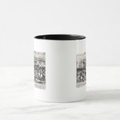 Der Kampf von Sadowa, am 3. Juli 1866 Tasse (Zentrum)