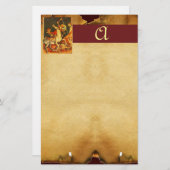 Der Kampf von Saint George mit der Dragon Monogram Briefpapier (Vorne/Hinten)