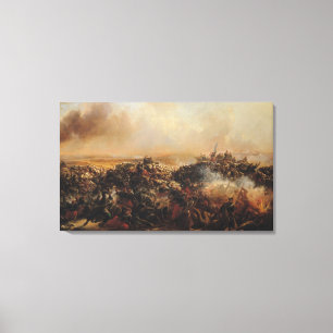 Der Kampf von Sebastopol Leinwanddruck