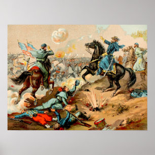 Der Kampf von Shiloh Poster