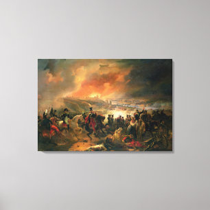 Der Kampf von Smolensk 1839 am 17. August 1812 Leinwanddruck