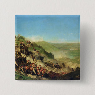 Der Kampf von Solferino, am 24. Juni 1859 Button