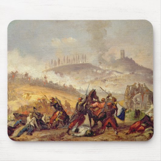 Der Kampf von Solferino Mousepad (Vorne)