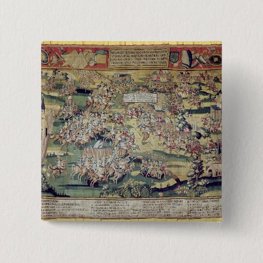 Der Kampf von St Denis Button (Vorderseite)