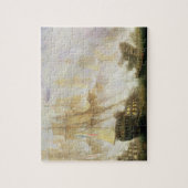 Der Kampf von Trafalgar, c.1841 (Öl auf Leinwand) Puzzle (Vertikal)