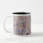 Der Kampf von Tunis oder von Lepanto Zweifarbige Tasse (Links)