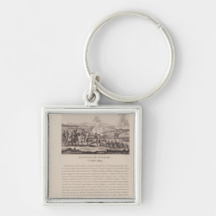 Der Kampf von Wagram am 6. Juli 1809 Schlüsselanhänger