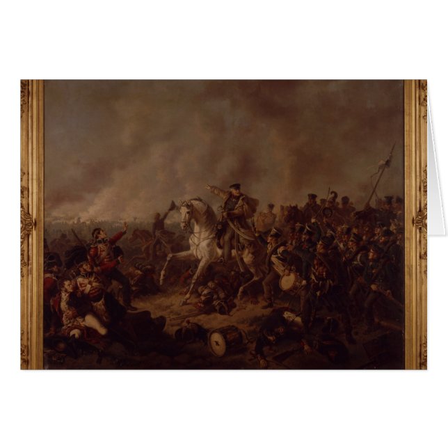 Der Kampf von Waterloo (Vorderseite (Horizontal))
