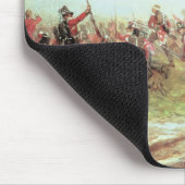 Der Kampf von Waterloo, 2 am 18. Juni 1815 Mousepad (Ecke)