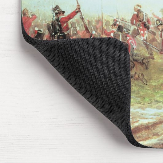 Der Kampf von Waterloo, 2 am 18. Juni 1815 Mousepad (Ecke)