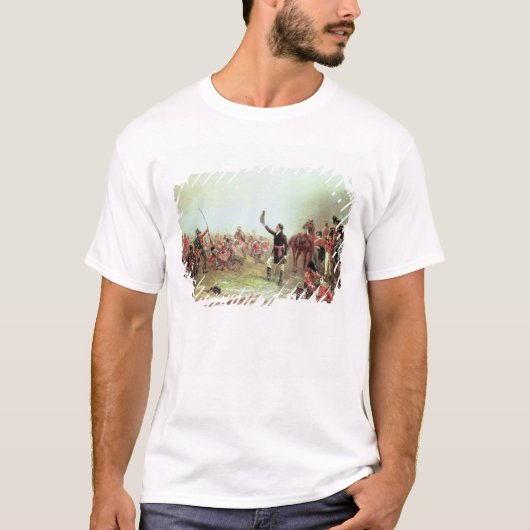 Der Kampf von Waterloo, 2 am 18. Juni 1815 T-Shirt (Vorderseite)
