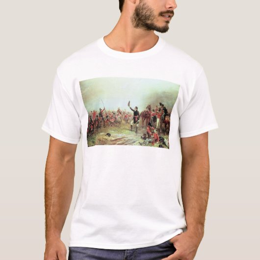 Der Kampf von Waterloo, 2 am 18. Juni 1815 T-Shirt (Vorderseite)