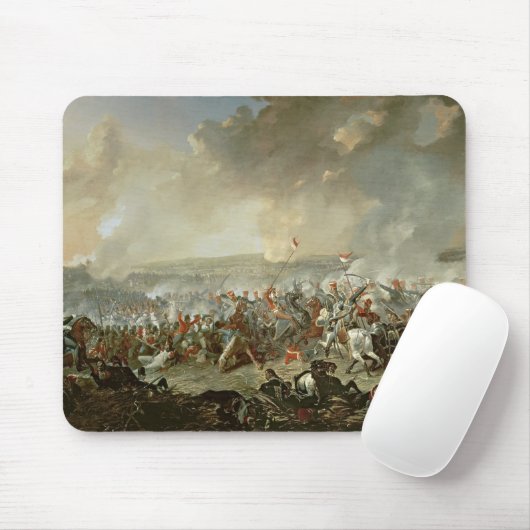 Der Kampf von Waterloo, am 18. Juni 1815 Mousepad (Mit Mouse)