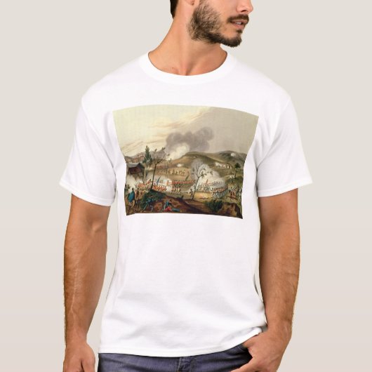 Der Kampf von Waterloo, am 18. Juni 1815 T-Shirt (Vorderseite)