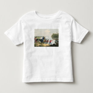 Der Kampf von Waterloo entschied durch den Herzog Kleinkind T-shirt
