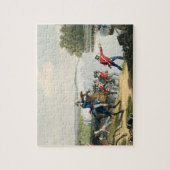 Der Kampf von Waterloo entschied durch den Herzog Puzzle (Vertikal)