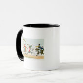 Der Kampf von Waterloo Tasse (Vorderseite Links)