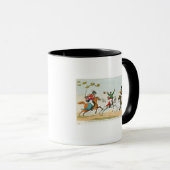 Der Kampf von Waterloo Tasse (VorderseiteRechts)
