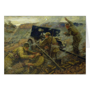 Der Kampf von Yelnya nahe Moskau im Jahre 1941
