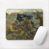 Der Kampf von Yelnya nahe Moskau im Jahre 1941 Mousepad (Mit Mouse)