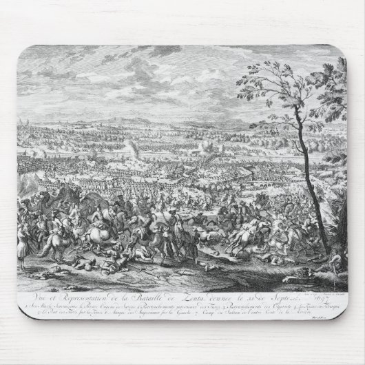 Der Kampf von Zenta, 1697 Mousepad (Vorne)