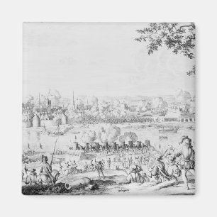 Der Kampf von Zutphen, am 22. September 1586 Magnet
