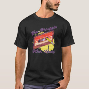 Der Kampf war ein echter 70er Music Mix Tape Albtr T-Shirt