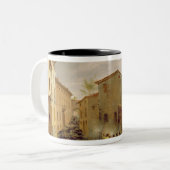 Der Kampf Zweifarbige Tasse (Vorderseite Links)