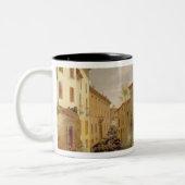 Der Kampf Zweifarbige Tasse (Links)