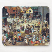 Der Kampf zwischen Karneval und Lent, Bruegel Mousepad (Vorne)
