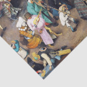 Der Kampf zwischen Karneval und Lent, Bruegel Seidenpapier (Ausschnitt)