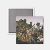 Der Kampf zwischen Lapiths und Centaurs Magnet (Vorderseite/Rückseite)