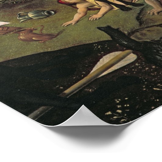 Der Kampf zwischen Lapiths und Centaurs Poster (Ecke)