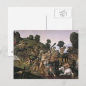 Der Kampf zwischen Lapiths und Centaurs Postkarte (Vorne/Hinten)