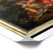 Der Kampf zwischen Mars und Minerva, 1771 (Öl auf Poster (Ecke)