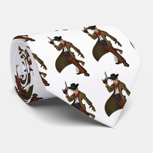 Der Kämpfer Krawatte (Gerollt)