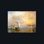 Der "Kampftemeraire" drückte Leinwanddruck<br><div class="desc">Der Kampftemeraire von 1839 | von Joseph Mallord William Turner | Art Location: National Gallery,  London,  UK | English Artist | Image Collection number: BAL444</div>
