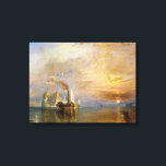 Der "Kampftemeraire" drückte Leinwanddruck<br><div class="desc">Der Kampftemeraire von 1839 | von Joseph Mallord William Turner | Art Location: National Gallery,  London,  UK | English Artist | Image Collection number: BAL444</div>