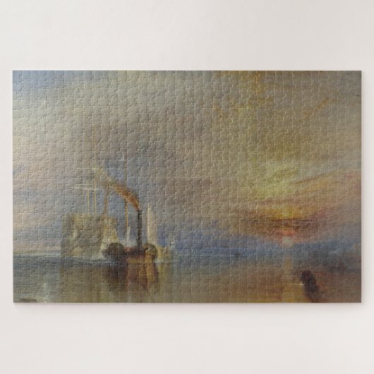 Der Kampftemeraire - J.M.W. Turner Puzzle (Horizontal)