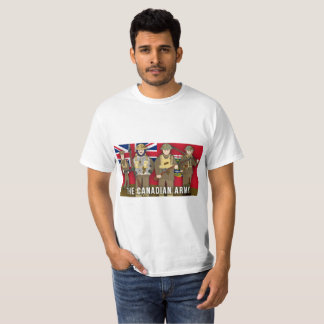 Der kanadische Armee-Partei-Erste Weltkrieg T-Shirt