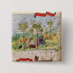 Der kanadische Wald Button