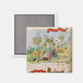 Der kanadische Wald Magnet (Vorderseite/Rückseite)