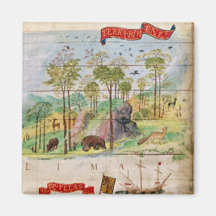 Der kanadische Wald Magnet