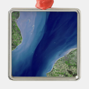 Der Kanal-Tunnel Silbernes Ornament