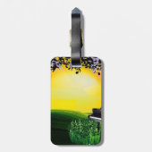 DER KANÄR AM SONNENSCHLAG! GEPÄCKANHÄNGER (Rückseite vertikal)