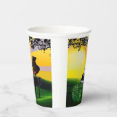 DER KANÄR AM SONNENSCHLAG! PAPPBECHER (Rechts)