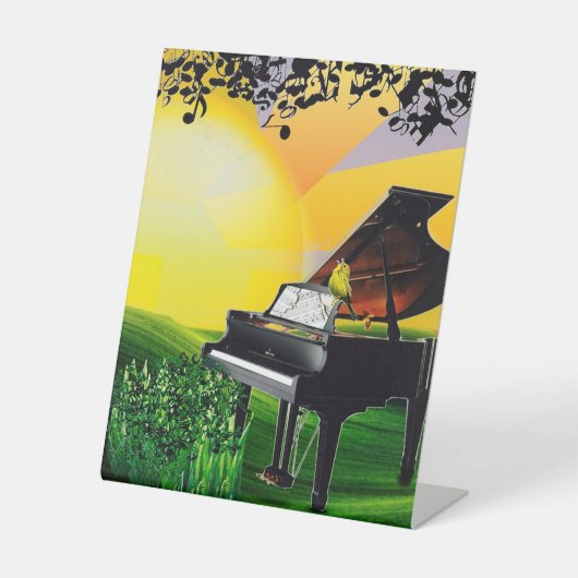 DER KANÄR AM SONNENSCHLAG! SOCKELSCHILD (Vorderseite)