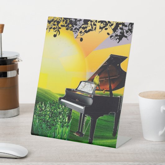 DER KANÄR AM SONNENSCHLAG! SOCKELSCHILD (In SItu)